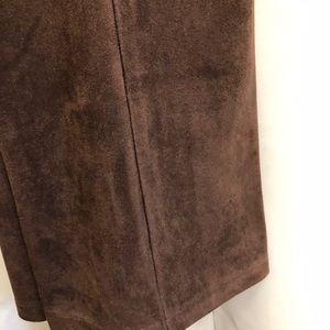 Betabrand faux suede pants